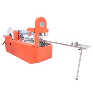 350-600pcs/min Auto Counting Napkin Paper Embossing Machine
