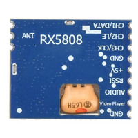 Récepteur 5.8G RX5808, module de réception audio et vidéo sans fil contrôlé par SPI, système FPV 5.8GHz, électronique RC