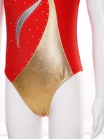 4-16 Ensemble de vêtements de danse pour enfants Filles Vêtements de gymnastique pour enfants Justaucorps Stage contemporain Costume de danse de scène Performance Wear