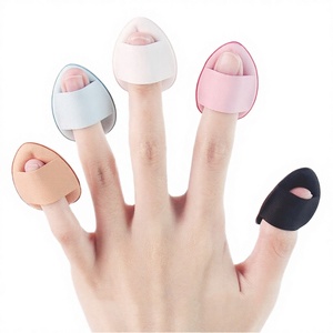 Mini Esponja de Maquillaje con Forma de Corazón, Hidrofílica, de Poliuretano, Lavable, para Aplicar Polvo - Product Image 3