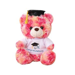 Venta al por mayor en STOCK: Nuevo peluche de oso de peluche de 23 cm, suave, lindo, Kawaii, de <span class=keywords><strong>dibujos</strong></span> <span class=keywords><strong>animados</strong></span>, de animales de graduación, juguete de peluche. - Product Image 4