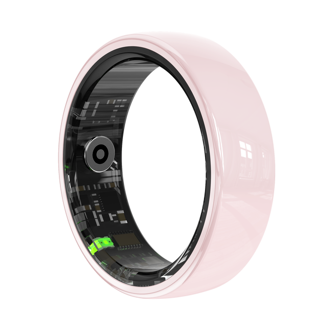 Women's Men's Smart Health Fashion Ring Fitness Tracker Heart Rate Blood Oxygen Pressure Monitoring Sleep Step Count R18 Rings