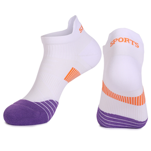 Chaussettes de course à la cheville avec logo personnalisé, cousues à la main, résistantes à l'usure, chaussettes de cheville de haute qualité - Product Image 6