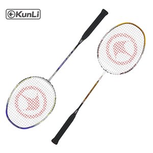 Raqueta de bádminton original al por mayor raqueta de bádminton ultraligera de fibra de carbono completa 5U 79G raqueta de Bádminton de cuerda libre - Product Image 1
