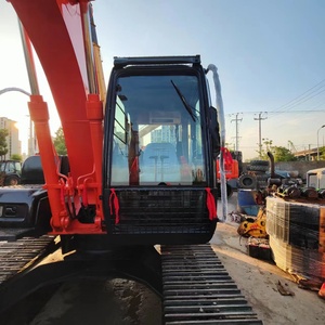 รถขุด ZX120 HITACHI มือสองพร้อมแผ่นรองรางอเนกประสงค์ส่วนประกอบหลักได้แก่มอเตอร์กระปุกเกียร์ปั๊มเกียร์ปั๊มเกียร์แบริ่ง - Product Image 6