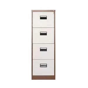 Table de bureau <span class=keywords><strong>1m20</strong></span> avec tiroir blanc armoire à cartes moderne armoire à cartes transitionnelle stilford classeur 4 tiroirs - Product Image 3