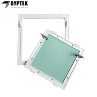Panneau d'accès au plafond en plâtre à double ouverture, amovible, étanche, isolant thermiquement, grille de plafond carrée moderne