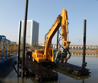 Peralatan TAOBO Desain Baru Pompa Air Emas untuk Dredge, Excavator, Suction Core, Motor, Komponen Mesin 10-200 Ton, Garansi 1 Tahun