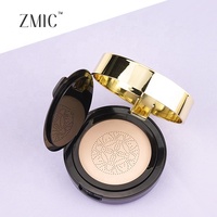 Étui vide pour fond de teint coussin, étui rond pour BB Cushion, emballage de luxe en plastique imprimé en 3D pour fond de teint coussin avec miroir