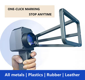 Machine de marquage laser portable en acier inoxydable, machine de marquage de pneus portable, machine de gravure sur métal à fibre optique 20w 30w 50w - Product Image 4