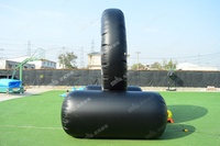 Fléchettes gonflables interactives extérieures de jeu de fléchettes de pied de boule collante de cible de football pour l'événement sportif