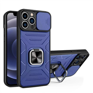 Protector de cámara para OPPO <span class=keywords><strong>REALME</strong></span> <span class=keywords><strong>9I</strong></span> A36 A76 A16K, anillo de empuje, TPU, PC, funda trasera para teléfono OPPO F17 A73 F17 PRO, venta al por mayor - Product Image 1
