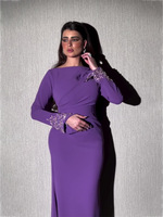 Robe élégante pour femmes, taille cintrée, manches longues, nouvelle collection automne, tailles S-XXL