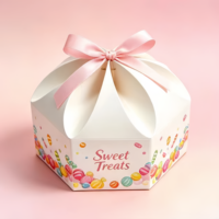 Boîte à desserts individuels 3oz, plateau de présentation pour gobelets, emballage en carton pour pâtisserie, lot de 12 avec couvercle en plastique