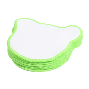 Tampons de coton zéro déchet personnalisables réutilisables solides à 3 couches tampon nettoyant pour maquillage lavable en bambou pour le visage - Product Image 4