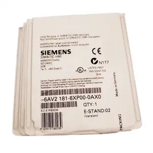 6AV2181-8XP00-0AX0 Siemens SIMATIC SD MEMORY CARD neue und originale SD-Karte der Marke 6 av2 181-8xp00-0ax0