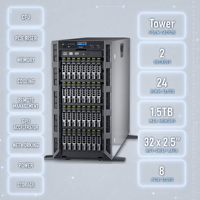 Server Menara T630 PowerEdge T420 T430 T440 T550 T560 T620 T640 SSD Mail PCIe SMB RAID Chassis Jaringan