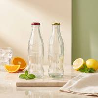 Bouteille en verre à col étroit de 250 ml pour bière, soda, lait de soja, boissons
