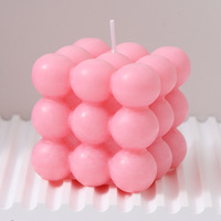 Bougies parfumées d'aromathérapie en forme de cube carré fait à la main pour Noël mariage fête des pères célébration maison décorative