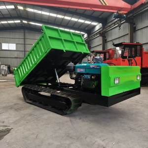 Mini-dumper sur chenilles 1-10 tonnes de charge nominale, composants essentiels du moteur, garantie 1 an du fabricant, chargeuse sur chenilles, machine de <span class=keywords><strong>transport</strong></span> - Product Image 5