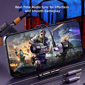 Écouteurs intra-auriculaires filaires Type C avec son super profond, microphone et contrôle du volume, <span class=keywords><strong>casque</strong></span> stéréo pour le sport et la musique - Product Image 6