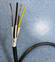 Câble multi-brins rigide GB/T 5023.3-2008, cuivre nu/étamé, isolation en PVC, 3 conducteurs, usage industriel, gaine en PVC pour la construction