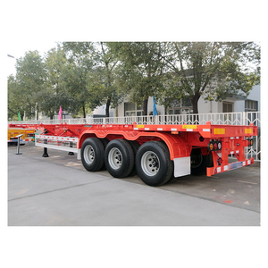 Semirremolque Esqueleto Eficiente con Intercambio <span class=keywords><strong>de</strong></span> Contenedores <span class=keywords><strong>de</strong></span> 20 <span class=keywords><strong>y</strong></span> 40 Pies para Logística <span class=keywords><strong>de</strong></span> Contenedores Transfronterizos - Product Image 5