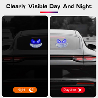 Evil Eyes LED Auto Éclairage Extérieur Drôle Démon Avertissement Couleurs pour Jeep SUV Camion Commande Vocale Devil Eye Phare Décoration