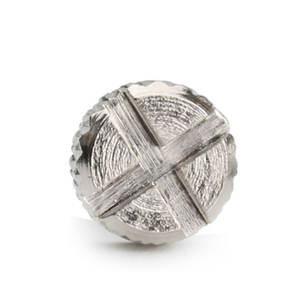 M2 M3 M5 M6 M8 moletage en acier inoxydable demi-filetage Phillips fente combinée vis moletées - Product Image 3