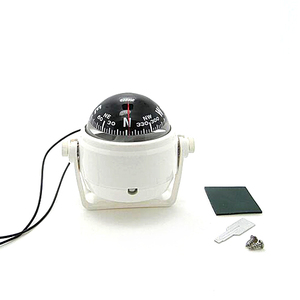 Mini Brújula Náutica Profesional, Globo, para Yates, Barcos, Supervivencia Marina, Campismo, Senderismo, Turismo, Impermeable, Resistente a los Golpes, Luminosa - Product Image 3