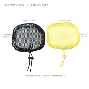 Accessoires pour perruques : Bonnet en dentelle, <span class=keywords><strong>filet</strong></span> à <span class=keywords><strong>cheveux</strong></span> en maille élastique avec cordon de serrage, style rétro, couleur OMBRE, modèle Bud-Release, base pour queue de cheval, <span class=keywords><strong>filet</strong></span> à <span class=keywords><strong>cheveux</strong></span> pour boucler - Product Image 5