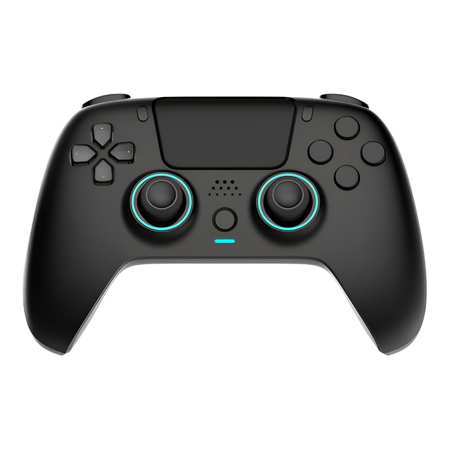 2024 High Vibration Feedback Game Controller P4 Wireless BT Connection Multi-Platform Stylish Gaming Controller Programmable