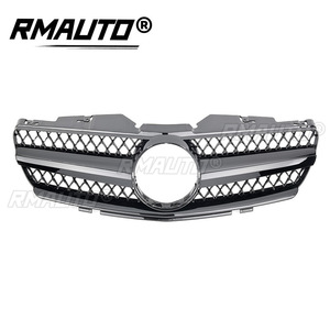 Grilles de calandre avant chromées RMAUTO pour Mercedes Benz Classe SL R230 SL500 SL550 SL600 2003-2006 Kit de carrosserie - Product Image 4