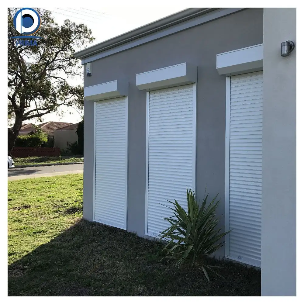 Prima Stainless Steel Aluminium Louver Shutter Plantation Shutters Louver Window Rolling Shutter