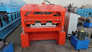 Máquina de Fabricación de Láminas Galvanizadas de Buena Calidad, Máquina Formadora de Rollos de Paneles de Acero para Pisos - Product Image 2