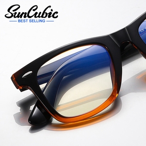 SunCubic TR90 <span class=keywords><strong>Lunettes</strong></span> optiques pour hommes et femmes Nouveau design Classique Monture carrée anti lumière bleue Fashion - Product Image 1