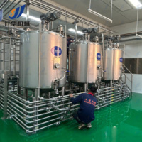 Machine de fabrication de yaourt Ligne de production laitière UHT Machine de traitement du lait pasteurisé Ligne complète de production de lait