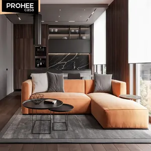 Canapé en cuir moderne, éléments de qualité supérieure, pour le salon, la maison, nouveauté