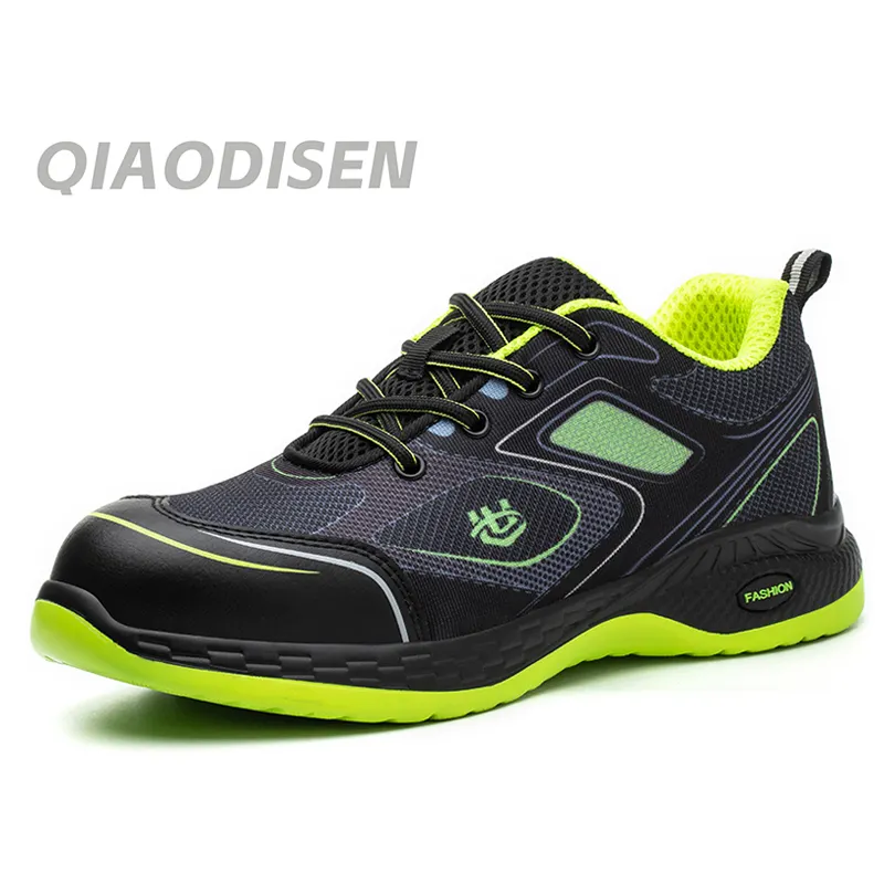 Smash-proof puncture-proof soft breathable odor-proof safety shoes