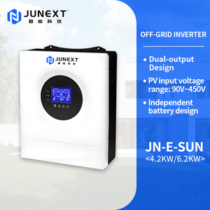 Vente en gros JUNEXT V4.5KVA24V Double 24 Volts 4500W Système Solaire Hybride 4.5kV Stockage d'Énergie Commercial et Industriel - Product Image 2