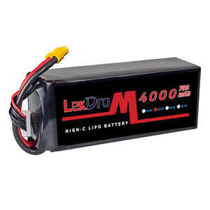 Batería LiPo Modelo FPV-HR-6S-4000 22.2V 4000mAh 70C para Dron de Carreras FPV, Polímero Ternario, Hecho en Guangdong - Product Image 1
