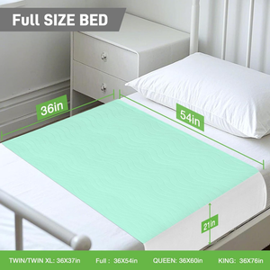 Toptan 300 adet büyük boy kullanımlık yıkanabilir Underpad inkontinans yatak pedleri annelik göğüs pedleri bezi/yetişkinler için bebek bezleri - Product Image 2