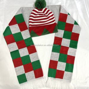 Sciarpe da Rugby da calcio <span class=keywords><strong>sportive</strong></span> per tifosi di calcio sciarpa marmitta lavorata a maglia in Jacquard in acrilico su misura - Product Image 6