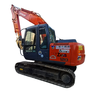 Hitachi Digger ZX120 machine de haute qualité 12 tonnes Hitachi pelleteuse d'occasion ZX120 ZX130W ZX135 ZX200 ZX210 de seconde main à vendre - Product Image 1