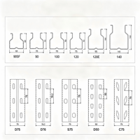 Machine de formage à froid automatique pour profilés de rayonnages à économie d'énergie, contrôle PLC + écran tactile, 16-28 stations, pour la découpe de roulements de moteur