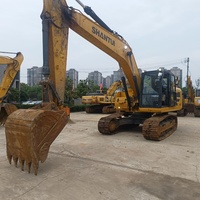 Excavator Bekas Shantui SE205-10W 22 Ton, Mesin Penggali Hidrolik Crawler untuk Pekerjaan Pemindahan Tanah Konstruksi Perkotaan