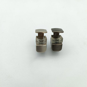 Dunwei Wujin Glass Plate Support Zinc Alloy Nickel Durable Furniture Connector For Shelf Support 15-20mm Customizable - Product Image 2