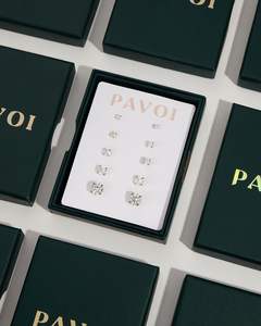 PAVOI Boucles d'oreilles pendantes en forme de goutte d'eau pour femmes légères et martelées - Product Image 6