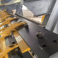 Sekop Loader tahan lama pelat tepi tebal tahan aus untuk suku cadang mesin konstruksi untuk ZL50 ZL40 ZL30