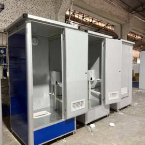 托普雷营地预制厕所厕所模块化浴室公共预制小屋贵宾移动厕所淋浴房铝便携式厕所 - Product Image 3